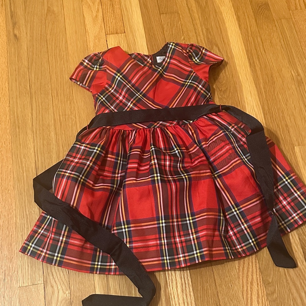 Ralph Lauren Red Tartan Dress